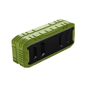 2*10W High Quality Bluetooth Waterproof Speaker with Mic Handsfree Call TF Card MP3/MP4 Rechargeable Portable Speaker