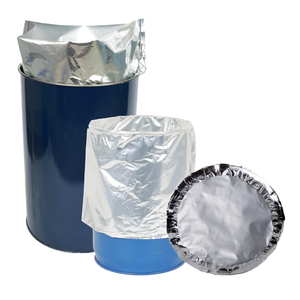 Revestimiento de tambor de barril de lámina de barrera de aluminio de 55 galones Revestimiento de tambor de lámina de Mylar - Product Image 1
