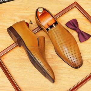 Casual Flat <b>Sandals</b> Fashion High Quality Breathable Genuine Leather <b>Sandals</b> Men's Summer Outdoor Walking <b>Sandals</b> - Product Image 3