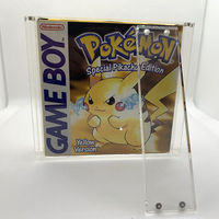Boîte de protection en acrylique pour jeux vidéo personnalisée SHP pour Nintendo NES SNES N64 Switch DS Game Boy Game Cube Advance