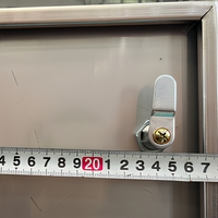 Armoire à chaussures industrielle en acier inoxydable avec trous de ventilation, armoire à chaussures pour personnel à 8 portes pour cantine