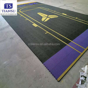Tapis de terrain de tennis portable temporaire bricolage personnalisé lignes de sol de sport imperméables pour terrain de basket-ball Badminton - Product Image 5