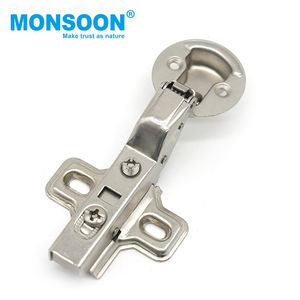 Charnière hydraulique à sens unique dissimulée de 26mm à glissière sur les charnières de <span class=keywords><strong>porte</strong></span> en verre <span class=keywords><strong>d</strong></span>'armoire à fermeture en douceur - Product Image 3