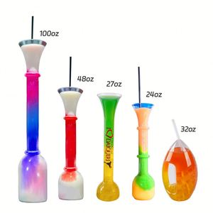 Venta al por Mayor de <span class=keywords><strong>Vasos</strong></span> de Plástico de Cuello Largo <span class=keywords><strong>para</strong></span> Bebidas Frías de 24oz/28oz/32oz/50oz/100oz, <span class=keywords><strong>Vasos</strong></span> de Plástico <span class=keywords><strong>para</strong></span> Fiestas - Product Image 2