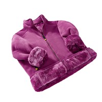 Fabricants de vêtements personnalisé de haute qualité hiver polaire épaissie Cardigan chaud sweat décontracté femmes à manches longues veste