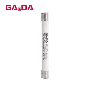 GD-12PV-15A Fuse Cylindrical Ceramic Fuses Low Voltage Solar Fuse Holder