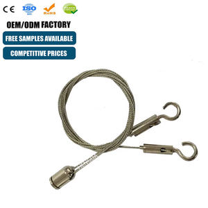 OEM ODM vente en gros kits de suspension de câbles d'éclairage à led système de câbles suspendus avec <span class=keywords><strong>crochet</strong></span> - Product Image 1