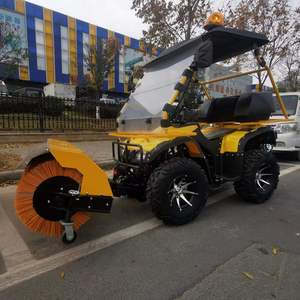 <span class=keywords><strong>Petit</strong></span> <span class=keywords><strong>Tracteur</strong></span> à 4 Roues Motrices <span class=keywords><strong>avec</strong></span> Lame de Déneigement Montée sur <span class=keywords><strong>Souffleur</strong></span> - Product Image 5
