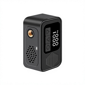 Bomba de Ar Elétrica Portátil para Bicicleta de Estrada/Montanha com Display Digital Inteligente e Medidor de Pressão de Pneus Sem Fio - Product Image 1