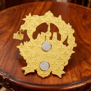 Aimants de réfrigérateur en métal noir personnalisés avec des motifs de dessins animés mignons, adaptés aux cadeaux promotionnels - Product Image 3