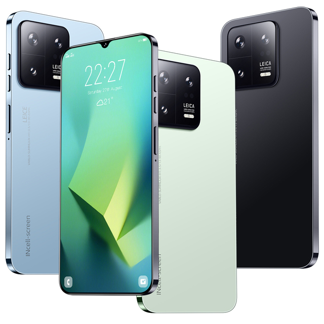 8 Gen2 48MP+72MP Factory Direct Sales M13 PRO 5G Smartphone 7.2" 2280*3200 Smart Phone 10 Core 16GB+1TB HD 48MP