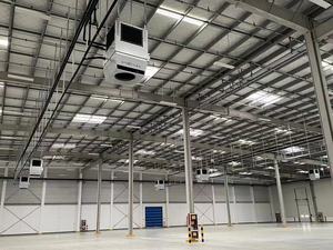 Unité de traitement d'<span class=keywords><strong>air</strong></span> industrielle sans conduit AirTS, moteur AC 380V, pompe à chaleur refroidisseur d'eau, modèle Airts-K <span class=keywords><strong>Low</strong></span> pour entrepôt, montage au plafond - Product Image 4