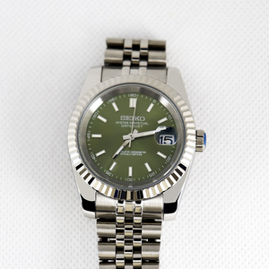 Set de Regalo Premium, Relojes Mecánicos con Movimiento NH35, Acero Inoxidable 316L, Resistentes al Agua 5ATM, Parte Trasera Transparente - Product Image 1