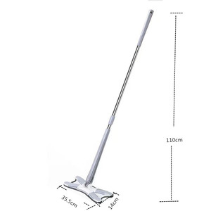 <span class=keywords><strong>Mop</strong></span> per Pulizia Domestica Tipo <span class=keywords><strong>X</strong></span> Piatto per Pavimenti in Legno e Piastrelle, <span class=keywords><strong>Mop</strong></span> con Sistema di Strizzatura a 360 Gradi - Product Image 6