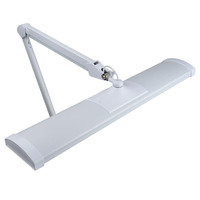 Lampe de table pliable à LED 9506LED CCT 30W professionnelle pour bureau et studio, avec bras articulé et couvercle en aluminium