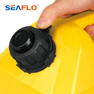 SEAFLO 20L <span class=keywords><strong>de</strong></span> cierre automático <span class=keywords><strong>de</strong></span> tanque <span class=keywords><strong>de</strong></span> combustible <span class=keywords><strong>de</strong></span> plástico amarillo Diesel Jerry puede - Product Image 4