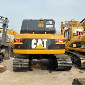 Moteur puissant, chantier de construction, Caterpillar 20 tonnes CAT320BL, excavatrice hydraulique d'occasion, fabriquée au Japon - Product Image 2