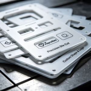 Láminas Acrílicas Personalizadas OEM de Alta Calidad, Corte de Precisión e Impresión Nítida, Resistentes al Agua y al Aceite con Revestimiento Adhesivo 3M - Product Image 2