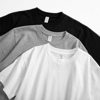 T-shirt décontracté en coton respirant à manches courtes de haute qualité, personnalisable avec logo, vente en gros pour hommes