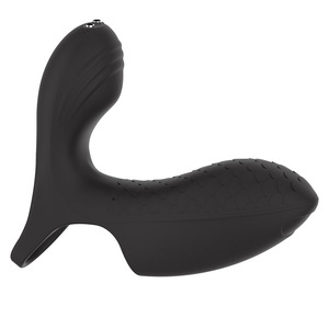 Vibrateur de doigt à écailles de poisson version améliorée, vibrateur de doigt pour adultes, manchon avec 10 fréquences à écailles de poisson pour massages - Product Image 4