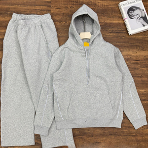 Ensemble de survêtement en molleton <span class=keywords><strong>NOCA</strong></span> Tech pour homme, personnalisable OEM/ODM (logo, couleur, taille), qualité supérieure, 2 pièces (hoodie et pantalon de jogging) - Product Image 3