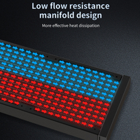 Ventilador de Refrigeración por Aire de Plástico de 240 mm RGB para PC Gaming, con Rodamiento Fluido, Bajo MOQ, Compatible con Sincronización ARGB de 4 Pines, ¡Venta Caliente!