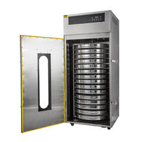Professionele Roestvrijstalen Digitale Dehydrator Nieuw Industrieel Gebruik Fruitgroente Droogmachine Enorm Volume Efficiënt