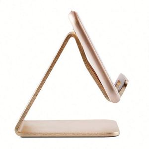 Soporte de Aluminio Portátil para Teléfono Celular con Logotipo Personalizado, Soporte Metálico Compacto de Escritorio para Promociones de Oficina - Product Image 5