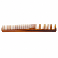 Sisir Saku Penata Rambut Portabel Anti-Statik Bergigi Halus & Lebar Dua Sisi, Motif Kura-Kura, Plastik, Sisir Rambut 2 Arah
