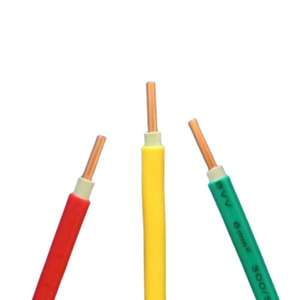 موصل نحاسي أحادي النواة معزول من كلوريد البولي فينيل ، وصديق للبيئة BV <span class=keywords><strong>Wire</strong></span> - Product Image 5