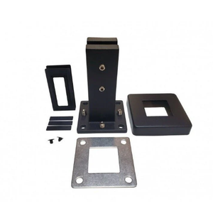 Kit di fissaggio per vetro senza telaio per corridoi di hotel di lusso, con specchio lucido, resistente alla ruggine, per montaggio fai-da-te, copertura decorativa rimovibile per scale e passaggi interni - Product Image 5