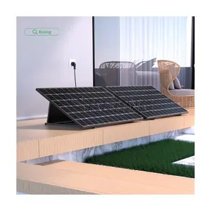 Entrepôt de l'UE Kit solaire facile 800W Système d'énergie solaire tout-en-un pour la maison Balcon Centrale électrique pour panneaux solaires