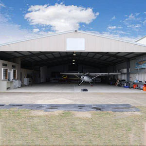 Expansion facile de bâtiments modulaires flexibles en métal pour le stockage d'avions en tant que hangar en acier préfabriqué - Product Image 1
