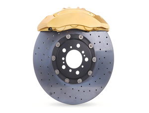 Kit <span class=keywords><strong>de</strong></span> freinage <span class=keywords><strong>de</strong></span> course en céramique carbone <span class=keywords><strong>rouge</strong></span> personnalisé à 6 pistons pour Tesla Model S Plaid Mazda CX-5 Porsche Carrera 997 ACR50 - Product Image 2