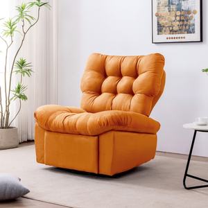 Silla giratoria y mecedora funcional barata de fábrica de diseño moderno, sillón reclinable eléctrico automático para hotel y centro comercial - Product Image 6