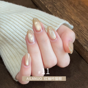 AILANUO 2026 Nouveau Kit de Vernis Gel UV Magnétique Effet Œil de Chat Multicolore 12 Couleurs Non Toxique pour Nail Art - Product Image 3