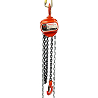 0,5 Tonnen Manueller Kettenzug 9m Hub IP55 Schutzklasse für Baustellen