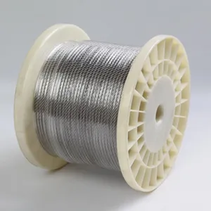 Wholesale Price Steel Cable Rope Wires ss304 ss316 7x19 Inox Cable 3.2mm Stainless Steel Wire Rope