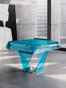 Table de Mahjong Automatique en Acrylique au Design Moderne, Double Usage Club et Domicile, Modèle Tendance CV-417, Table de Mahjong Créative en Acrylique - Product Image 4
