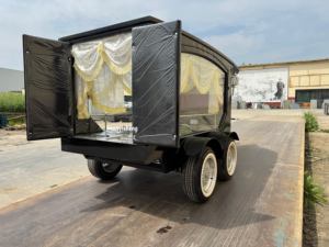 Carroza Fúnebre Eléctrica Negra de Estilo Europeo para Ceremonias Fúnebres, Popular en Venta - Product Image 3