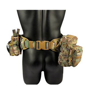 Conjunto de Bolsa Táctica de Camuflaje Personalizada, Cinturón de Seguridad Multifuncional de Nailon, Accesorio Combinado, Bolsa de Pierna para Exteriores - Product Image 3
