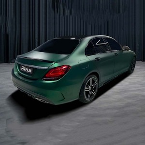 Tốt Nhất Bán Matte Agate Màu Xanh Lá Cây Pvc Vinyl Xe Bọc Tự Động Cơ Thể Gói Phim Chất Lượng Cao Vinyl Bọc Pet Cuộn - Product Image 3