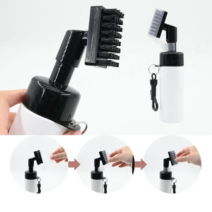 Cepillo de limpieza de Golf blanco, herramienta de limpieza de palos de Golf antifugas, cepillo de agua para botella de Presión, cepillo de agua para Golf con Clip - Product Image 3