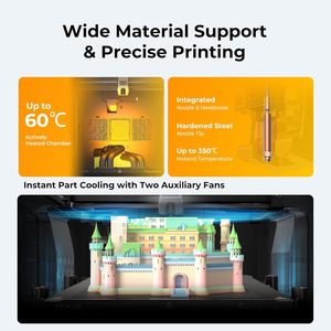 Impresora 3D <span class=keywords><strong>Creality</strong></span> K2 Plus Combo, Impresión Multicolor, 600 mm/s, CoreXY - Product Image 4