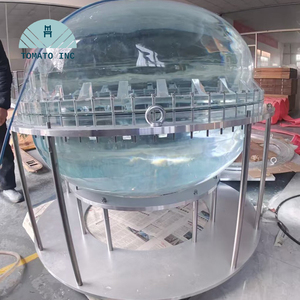 Fabrication de brides en acrylique transparent TOMATO, usinage CNC, matériau PMMA, usinage de fils, tube acrylique sur mesure, usinage par électroérosion à fil - Product Image 5