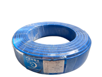 1015 # Cable Electrónico de Cobre Desnudo 24AWG, Rollo de 100m, Aislamiento de PVC Trenzado, 600V, Cable de Alimentación para Calefacción 105C, Redondo, Qifan