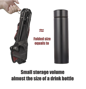 Silla de camping plegable ligera Moon Chair - Negra - Product Image 2