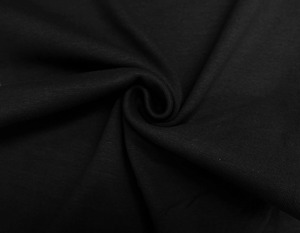 ผ้าเจอร์ซีย์คุณภาพสูง ผลิตจากผ้าฝ้ายออร์แกนิก 100% น้ำหนัก 8.2 ออนซ์ สีแดงเข้ม BTY กว้าง 72 นิ้ว - Product Image 6