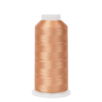 Fil à broder SAKURA 120D/2 en rayonne, coloré, brillant et doux, pour le tricot à la main et la dentelle de robe de mariée