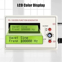 FG-100 DDS Functional Sine Triangle Square Frequency Sawtooth Wave Waveform Function Signal Generator Frequency Counter